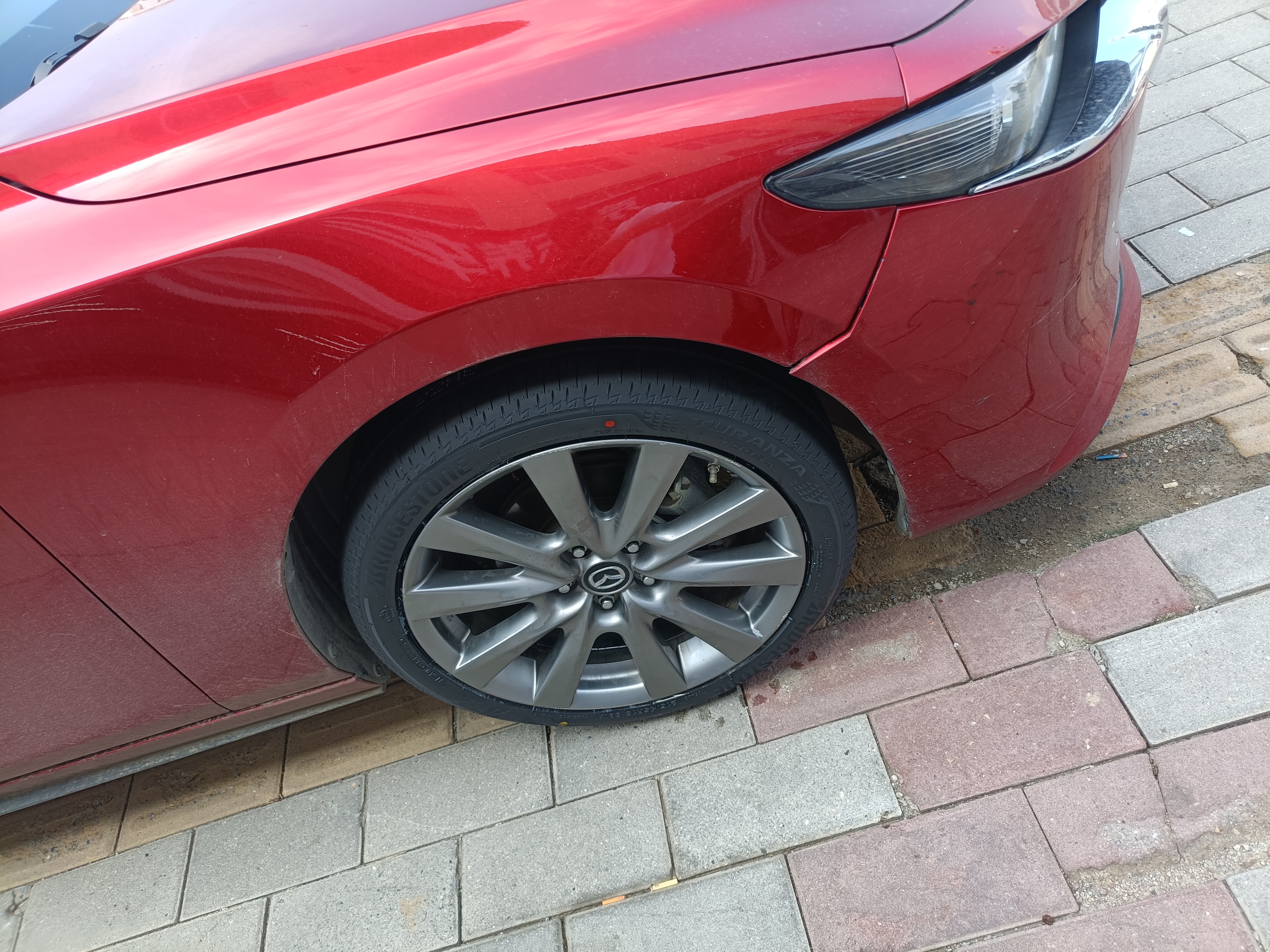 普利司通（Bridgestone）汽車輪胎 215/45R18 89W T005A 原配馬自達(dá)3 適配昂克賽拉/邁騰 曬單實拍圖