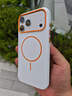 飛利浦（PHILIPS）適用iPhone17promax手機殼蘋果17pro全包防摔Magsafe磁吸超薄五金液態(tài)硅膠17簡約高級男女款保護套 白色 iPhone17pro max 曬單實拍圖