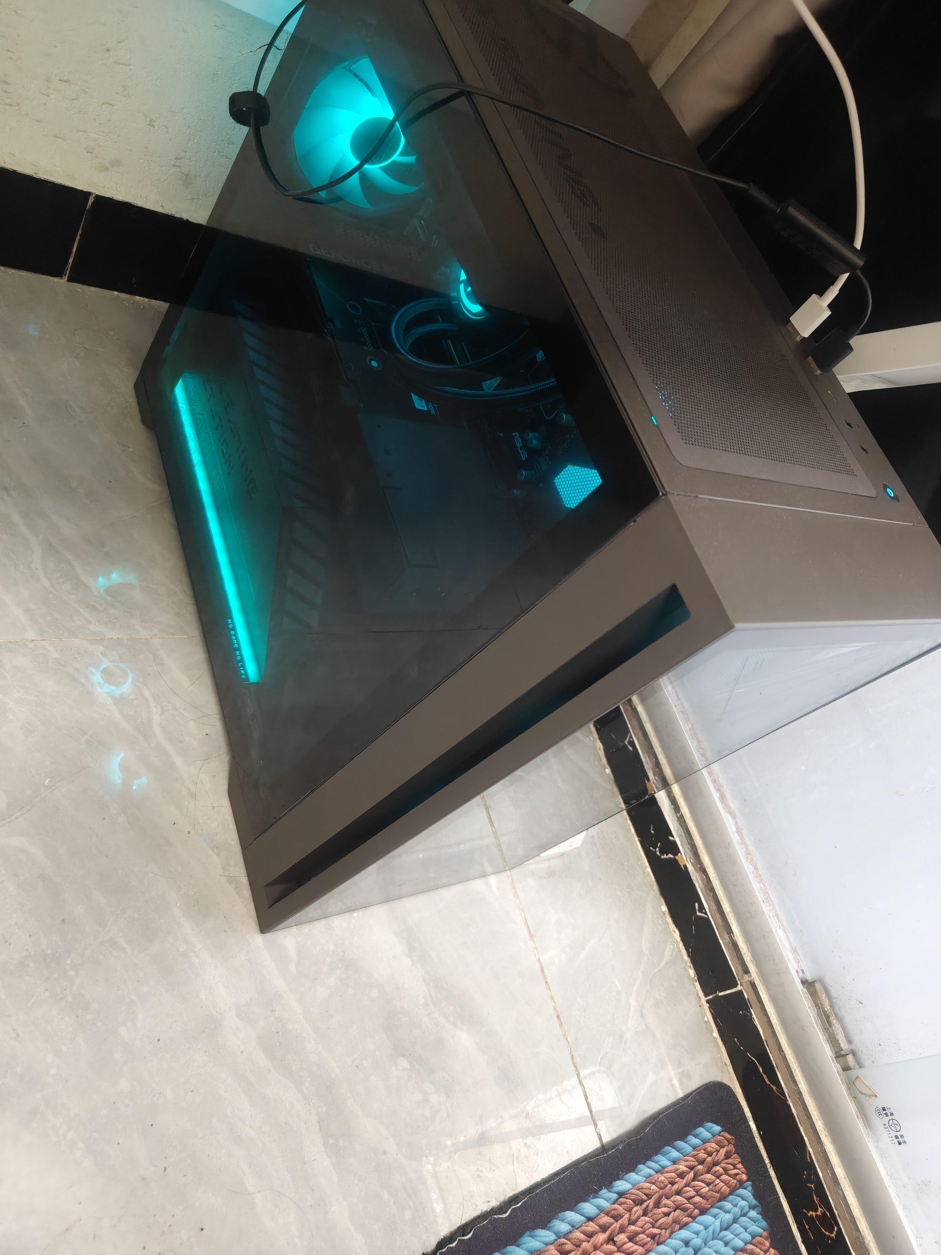 華碩天選7X 47L 臺式機游戲主機臺式電腦主機（酷睿U9 275HX 水冷 RTX5060Ti-8G顯卡 16G DDR5 1TB） 曬單實拍圖