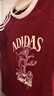 阿迪達斯（adidas）三葉草系列 女 RESORT S TEE W 短袖T恤 KX0734 紅色 M 曬單實拍圖