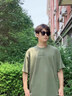 GELANYIFU短袖t恤男夏季日系重磅純棉寬松ins潮牌美式休閑半袖體恤 曬單實拍圖