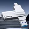 聯想（Lenovo）32GB U盤Type-C雙接口插手機U盤大容量 USB3.2高速雙頭金屬U盤車載學習電腦辦公商務優盤X5U-銀色 曬單實拍圖