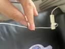 阿吉豆耳釘輕奢高級感圓環百搭撞色耳環耳飾時尚禮物送女友七夕 曬單實拍圖