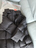 美力城【反季清倉】羽絨服女裝款90%鵝絨過膝外套6051 黑色【版型寬松，建議拍小一碼】 M 曬單實拍圖
