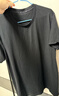 蕉下（beneunder）短袖T恤男士棉感寬松休閑透氣耐洗夏季男裝CT006 漫暮黑 L 曬單實拍圖