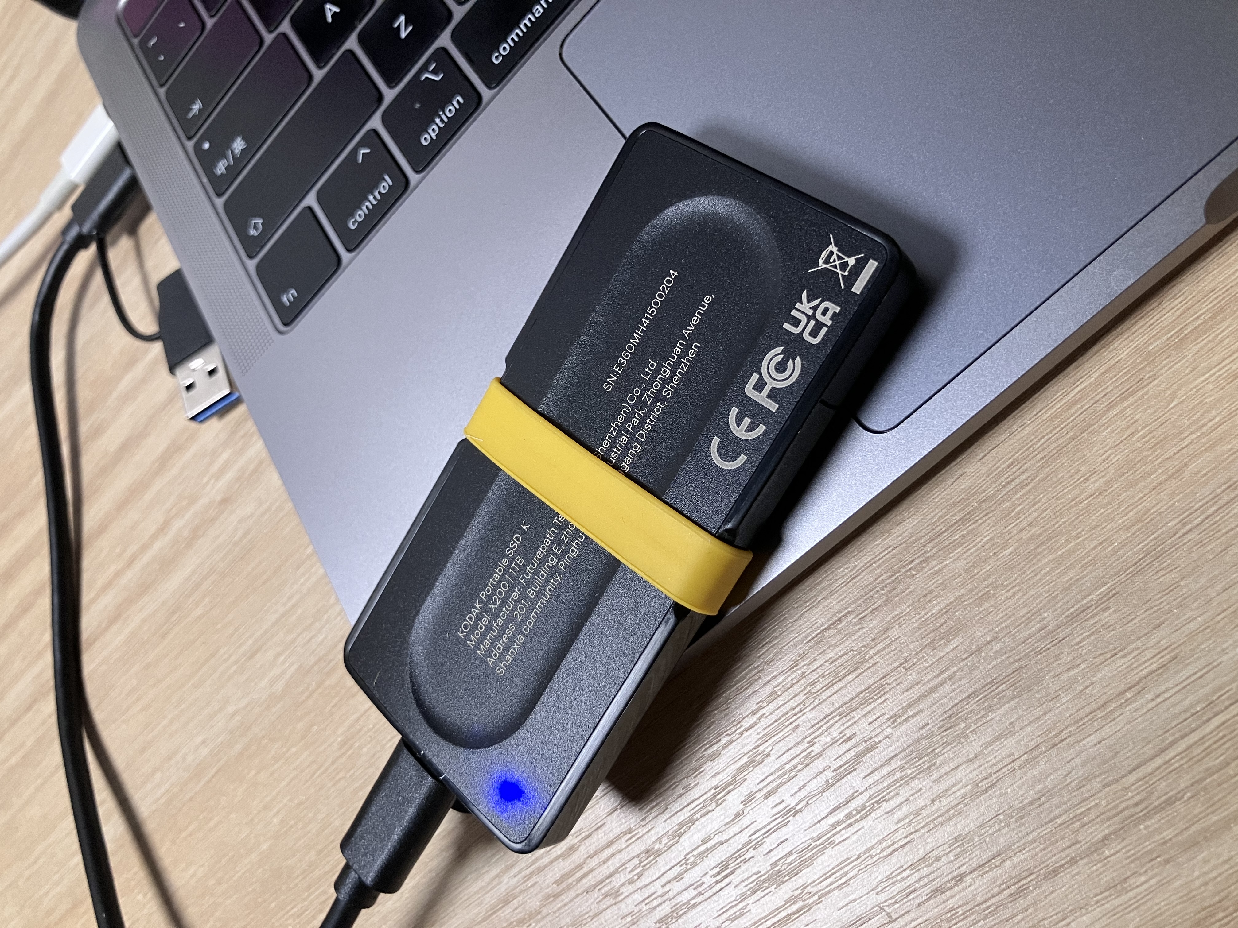 KODAK柯達1TB移動固態硬盤 (PSSD) X200 Type-c USB3.2 500MB/s高速SSD雙接口手機直連筆記本電腦外接 曬單實拍圖
