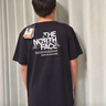The North Face男女同款印花短袖T恤戶外透氣8GVF 米白色/QLI XL 曬單實拍圖