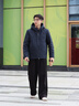 波司登（BOSIDENG）26秋新款90鵝絨羽絨服內膽可拆男經典商務連帽保暖外套B260134125 【店長推薦】波塞藍5C78 L 180/100A 體重約140-155斤 曬單實拍圖