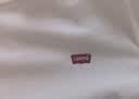 Levi's李維斯女士美式復古休閑簡約百搭LOGO白色刺繡貼布短袖T恤 白色 M 曬單實拍圖