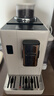 德龍（Delonghi）咖啡機 家用全自動咖啡機 進口意式小型現磨 冷熱雙奶泡智能互聯全彩觸屏可換豆倉R5 W 白月光禮物 曬單實拍圖