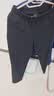 安踏（ANTA）運動褲男2026春秋季新款直筒寬松男士休閑褲子男款青少年純棉衛褲 黑色（常規直筒-拉鏈口袋-刺繡） L /175(120-140斤） 曬單實拍圖