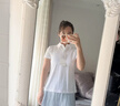lululemon丨女士運動短袖休閑Polo衫 *平直下擺 LW3KLES 白色 S /6 曬單實拍圖