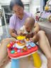 盟石多功能游戲桌嬰幼兒童早教玩具可充電1-2歲寶寶生日禮物送男女孩 紅色多功能嬰兒游戲桌【充電款】 蒙氏早教多功能游戲桌周歲生日禮物 曬單實拍圖