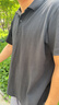 優衣庫AIRism POLO衫/短袖男裝女裝T恤26春夏新款482302 09 黑色 XL 曬單實拍圖