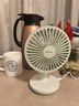 格力（GREE）USB可充電風扇臺式手持迷你桌面小風扇便攜辦公戶外露營辦公室家用臺夾扇電扇FSTZ-1201A6 曬單實拍圖
