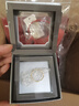 周大福碎冰冰碎金金婚嫁黃金戒指女14號約2.15g EOF1216生日禮物 曬單實(shí)拍圖
