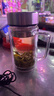 富光高硼硅玻璃杯男女士辦公雙層茶水分離大容量耐熱泡茶水杯子帶把手 曬單實(shí)拍圖