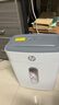惠普4級高保密迷你辦公家用商務小型低噪音碎紙機粉碎機 單次6張連碎5分鐘15L可帶釘碎卡  W1505CC 曬單實拍圖