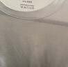 布先生明星同款長袖T恤男士小白T內搭 長袖標準T-圓領-白色 2XL(185) 曬單實拍圖