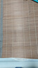 富安娜頭層竹青涼席竹席冰絲席雙人單件席子1.8x2米【可折疊 雙面可用】 曬單實拍圖