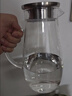 京東京造 涼水壺 耐熱耐高溫玻璃冷水杯壺家居泡茶壺大容量2L 曬單實拍圖
