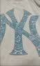 MLB官方 涼感T恤2026夏季新款運(yùn)動(dòng)上衣潮流女裝白色半袖寬松休閑短袖 白色/NY標(biāo) 涼感 M 曬單實(shí)拍圖
