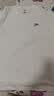 安踏七夕節禮物休閑短袖t恤男棉感純色圓領運動打底衫寬松情侶上衣女 曬單實拍圖