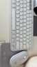 羅技（Logitech）時尚系列 PEBBLE 2 COMBO鍵鼠套裝 無線鍵鼠套裝 雙模連接 自定義按鍵 三臺設備配對 月凝白 曬單實拍圖