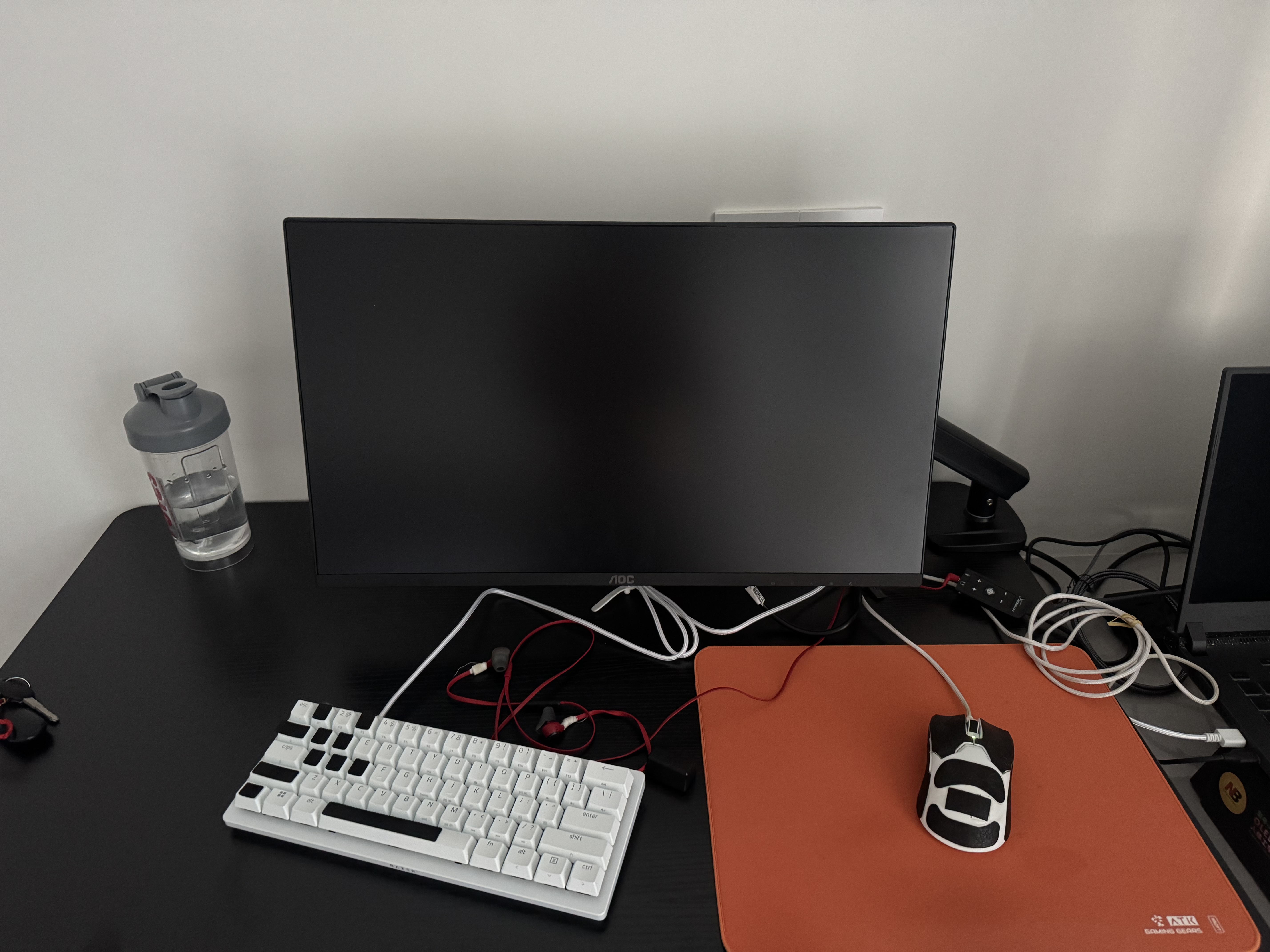 AOC 24.5英寸顯示器 400Hz超頻420Hz FastIPS 快速液晶1ms HDR400 硬件低藍光 FPS游戲電腦電競顯示屏 【升降旋轉】25G4K 曬單實拍圖
