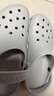 卡駱馳（CROCS）洞洞鞋男女鞋 經(jīng)典Clog戶外運動休閑鞋沙灘鞋涼拖鞋 10001 M10W12 曬單實拍圖