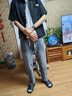 星宿搖（xingsuyao）日系襯衫男士套裝夏季外套寬松短袖襯衣一套搭配男生高級感三件套 黑色襯衫+短袖白+牛仔褲藍色 XL 曬單實拍圖
