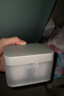 如薇（RNW）雙色泥膜補水保濕閉口粉刺涂抹式面膜清潔黑白膜黑頭男女生 凈膚雙色清潔泥膜60g+60g 曬單實拍圖
