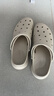 斯凱奇（Skechers）七夕情人節禮物夏季男士洞洞鞋軟底包頭涼鞋拖鞋防滑沙灘鞋243160 曬單實拍圖