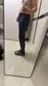 九牧王男士休閑褲【防水防曬遮熱涼感 冰川褲】夏季輕戶外褲子男33碼 曬單實拍圖