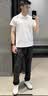 迪桑特（DESCENTE）TRAINING男士TOYOBO吸濕速干防曬UPF50+短袖POLO衫夏季新款 WT-白色 L (175/96A) 曬單實拍圖