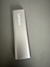 聯想（Lenovo）1TB 移動硬盤固態(PSSD) ZX1 Type-c USB3.1雙接口 讀速560MB/s 手機直連 電腦 灰色 曬單實拍圖