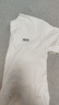 馬克華菲短袖T恤男士夏季寬松圓領(lǐng)重磅純棉上衣休閑百搭打底衫 白色 XL 曬單實(shí)拍圖