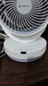 艾美特（AIRMATE）空氣循環扇 家用桌面臺式風扇節能電落地扇大風力宿舍臥室遙控搖頭小風扇小型安靜輕音電扇 R27 曬單實拍圖