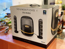 哈曼卡頓水晶4墨金 桌面藍牙音箱  Soundsticks4水晶4代 電腦音響 居家藝術氛圍感音響 生日禮物 水晶4 墨金典藏版 曬單實拍圖