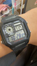 卡西歐（CASIO）小方塊手表 ae1200電子表男款學生復古小銀塊石英表新款七夕禮物 AE-1200WH-1A 曬單實拍圖
