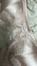 古今（GUJIN）時尚高級感夏季短袖蕾絲國風冰絲睡衣女士家居服可外穿睡褲套裝L 曬單實拍圖