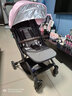 babynest嬰兒推車可坐可躺輕便折疊新生兒0-3歲兒童車高景觀寶寶避震傘車 櫻桃粉[三代] 曬單實拍圖