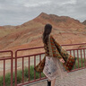 CHANEELR & KARITH民族風披肩2025新款夏秋季女新疆西藏旅游穿冬季兩用圍巾外搭斗篷 磚紅 曬單實拍圖