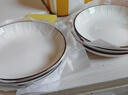 千扶里碗飯碗釉下彩北歐簡(jiǎn)約面碗陶瓷餐具家用大湯碗泡面米飯碗盤子湯盆 7英寸圓盤【10只裝】 曬單實(shí)拍圖