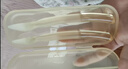 皇寵硅膠勺子新生嬰兒輔食勺子碗喂奶喂水寶寶吃米糊專用硅膠軟勺 新生兒勺+輔食勺【含收納盒】 曬單實拍圖