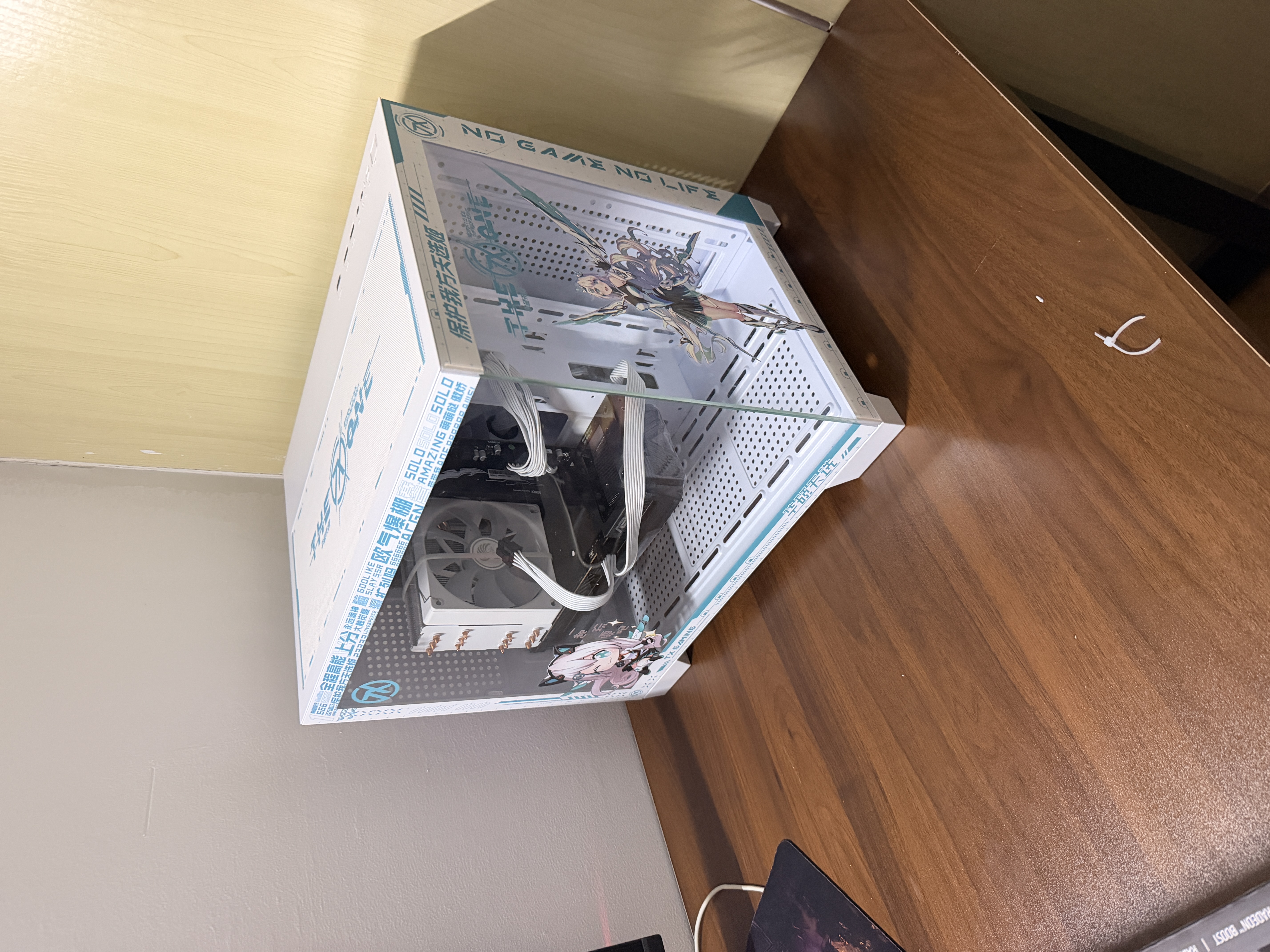 華碩AMD R5 9600X主機+RTX 5060 Ti O16G顯卡游戲電競臺式電腦DIY組裝機5600+5060/7650GRE整機海景房 5600+7650GRE 配置一 曬單實拍圖
