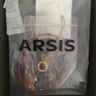 Arsis【明星同款】鴻運雙層疊鏈虎眼石項鏈紅色吊墜送女友情人節禮物 曬單實拍圖