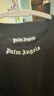 PALM ANGELS【明星同款】短袖T恤男圓領(lǐng)2026新款情侶裝寬松休閑高端半袖上衣 黑色 L 曬單實(shí)拍圖