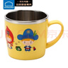 樂扣樂扣（LOCK&LOCK）兒童餐具進口不銹鋼小學生牛奶杯卡通杯子帶手柄水杯250ml 曬單實拍圖