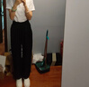 浪莎西裝褲女新款夏季冰絲正裝休閑褲小個子高腰垂順闊腿褲抗皺直筒褲 曬單實拍圖